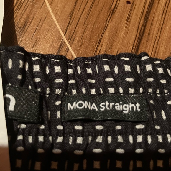 Olsen navy linen pants size 4. - Picture 4 of 6